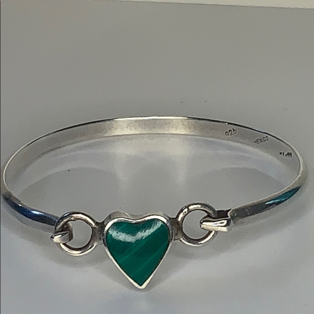 925 Silver Heart Bracelet
